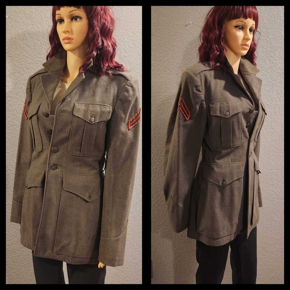 VTG USMC Wool Military 🪖Jacket